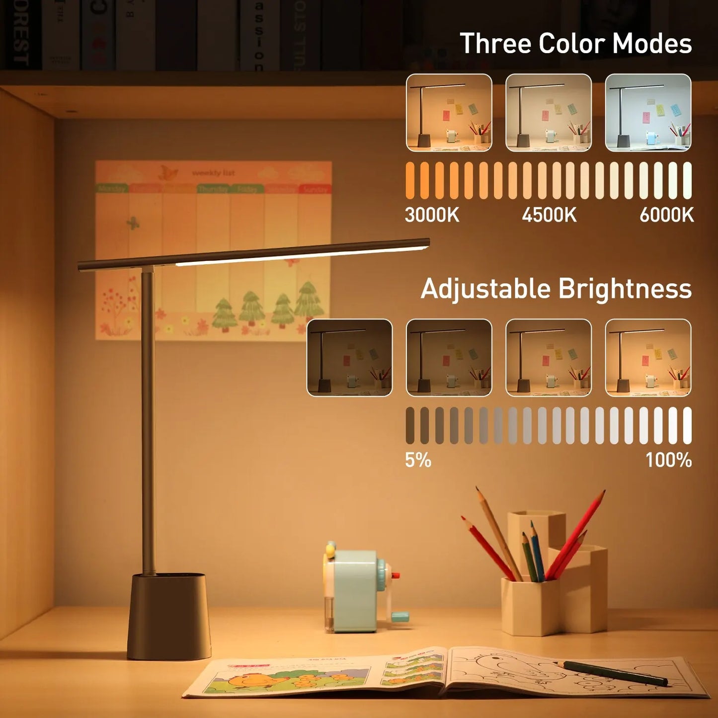 Lampe LED de bureau